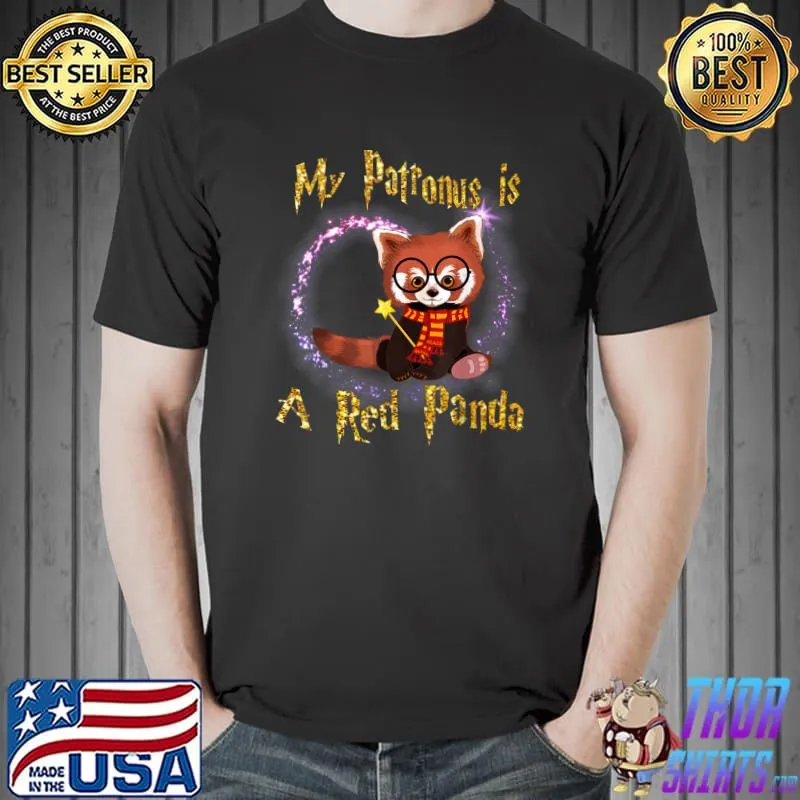 Nice my patronus is a red panda T-Shirt Unisex