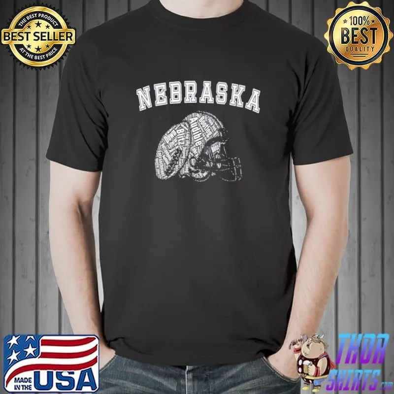Nice Nebraska Football Jersey T-Shirt