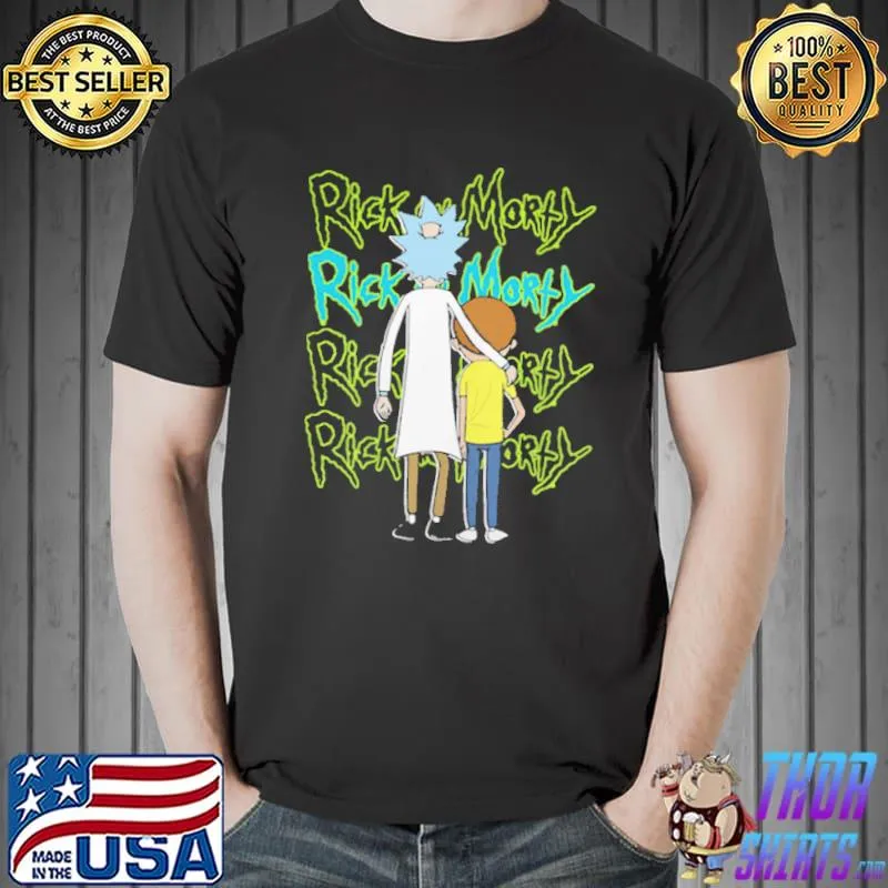 Nice Official Rick And Morty Simple Shirt Unisex