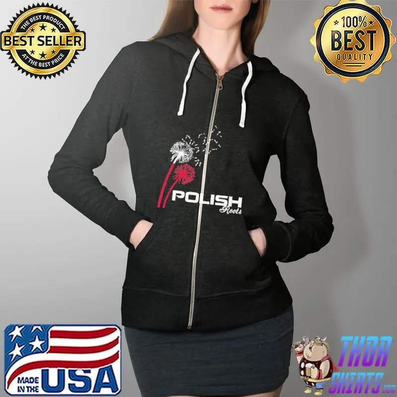 Nice Polish Roots Shirt Full Zip Hooded