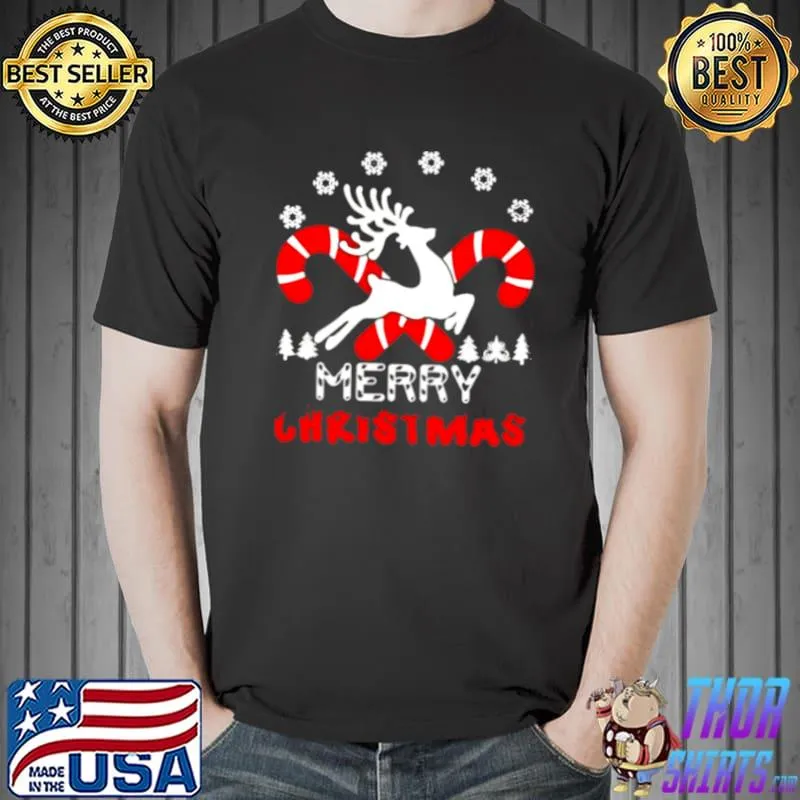 Nice Reindeers Merry Christmas shirt