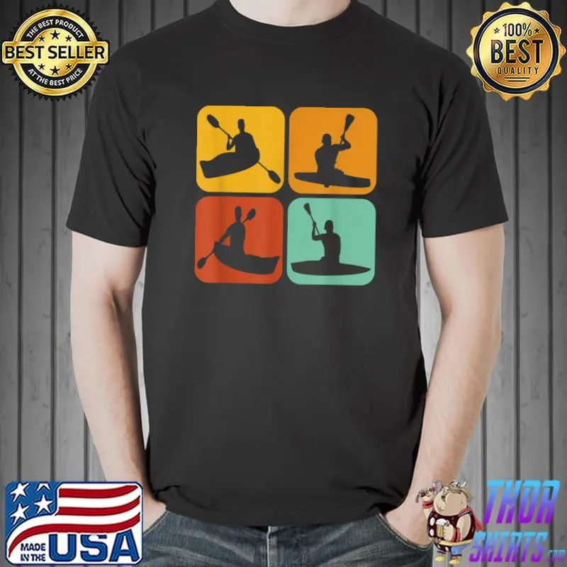 Nice retro Canoeing I Kayak I Kayaking I Paddle I Canoe T-Shirt Unisex