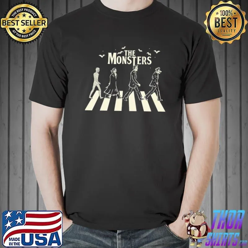 Nice The Monsters Psychobilly Unisex T-Shirt