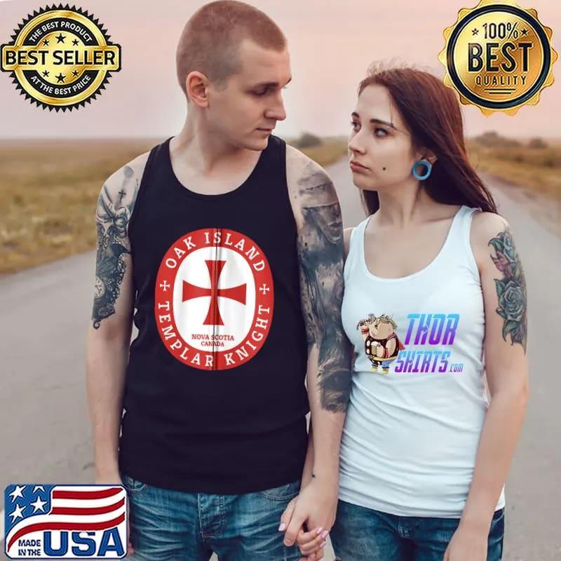 Oak Island Templar Knights Treasure T-s Tank Top