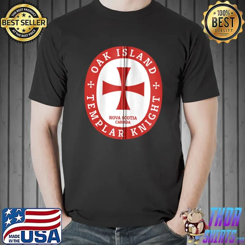Oak Island Templar Knights Treasure T-s Unisex
