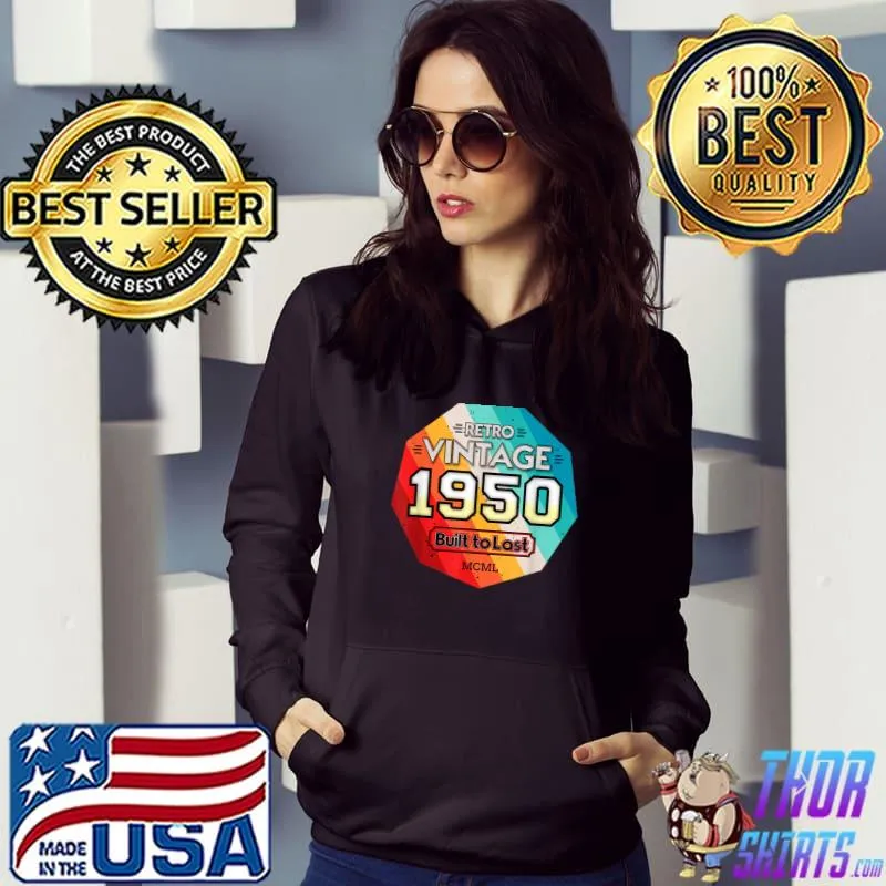 Official 1950 Birthday Vintage 71th 72th Retro and Classic T-Shirt
