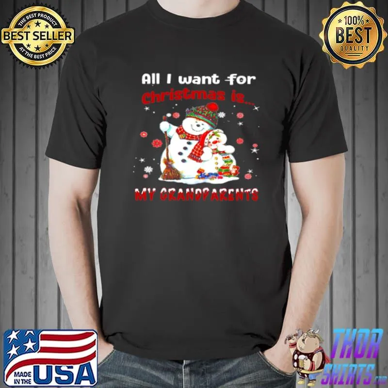 Official All i want for christmas is my grandparents Unisex