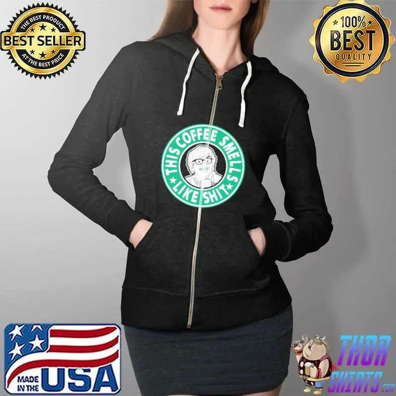 Official Austin Powers The Coffee Starbucks Holiday Unisex T-Shirt Full Zip Hooded