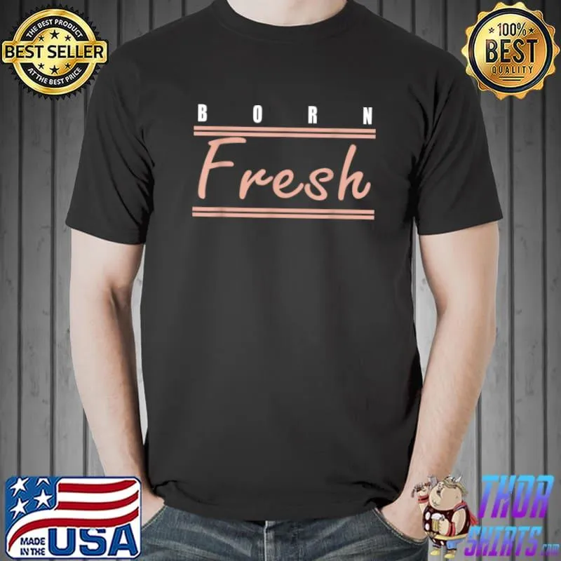 Official born Fresh Match 1 Mid Arctic Crimson Tint Orange T Shirt Unisex