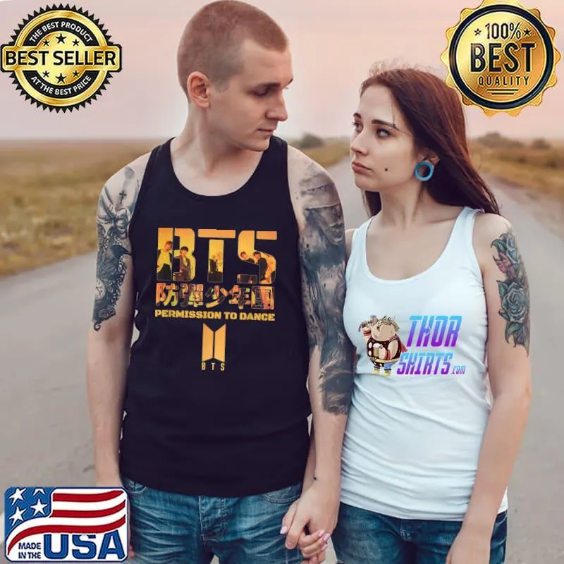 Official BTS Permission To Dance BTSPTD T-Shirt Tank Top