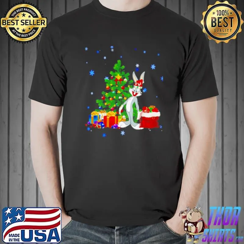 Official bugs Bunny with Christmas tree s Unisex