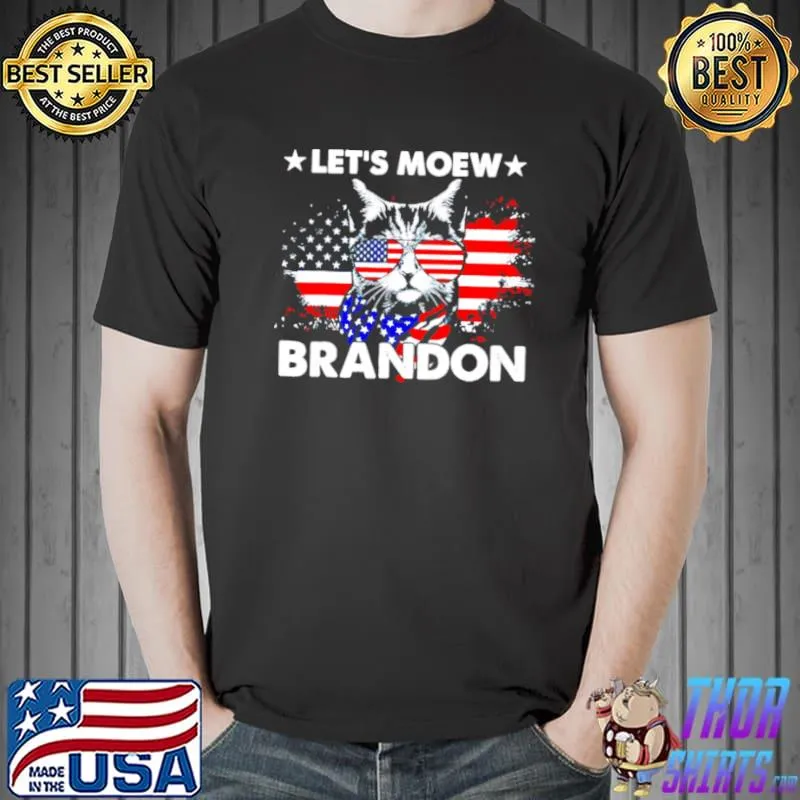Official cat Lets Meow Brandon s Unisex