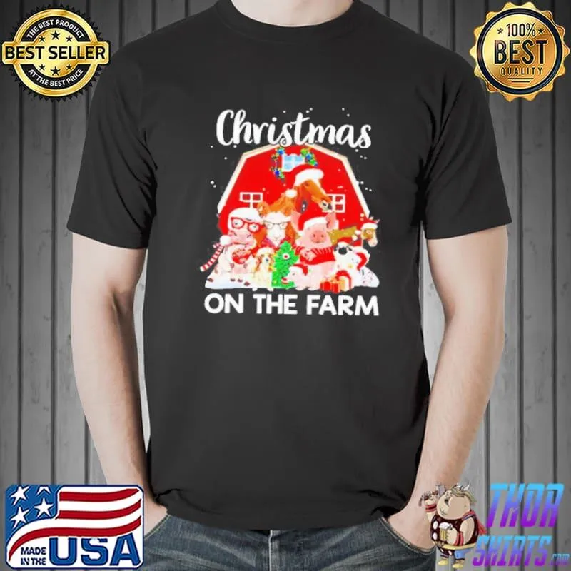 OFFICIAL CHRISTMAS ON THE FARM ANIMALS SWEATER Unisex