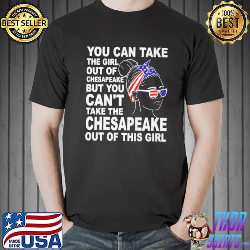 Official Girl from chesapeake classic patriotic chesapeake girl Unisex