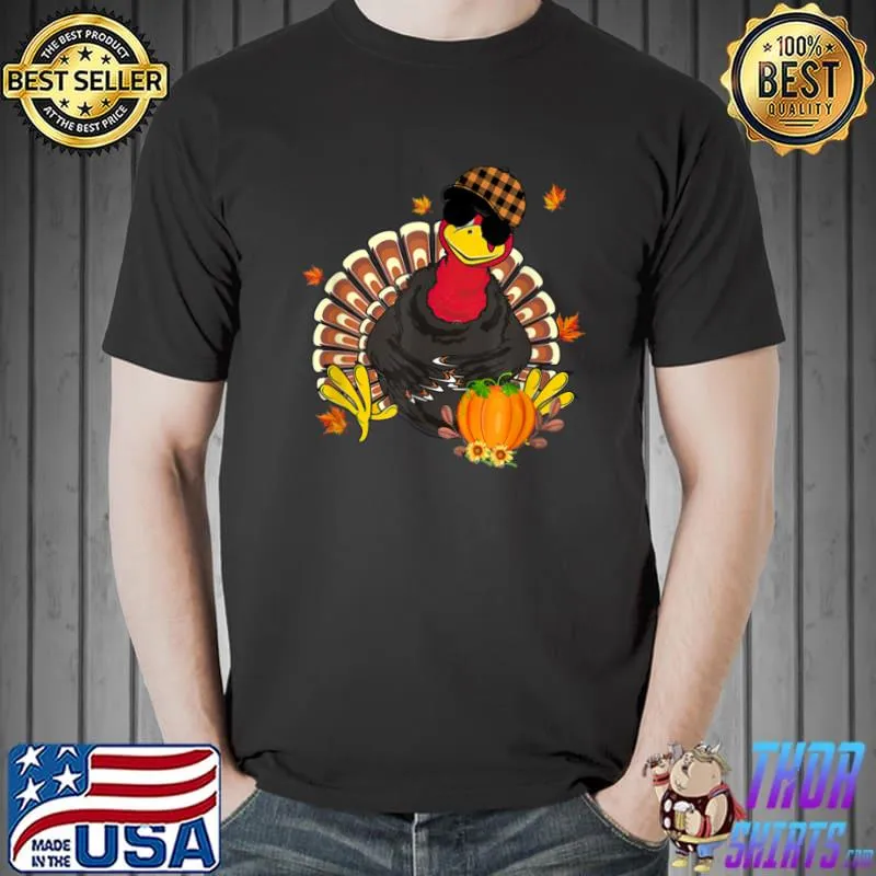 Official Happy Turkey day Funny Thanksgiving 2021 Autumn Fall season T Shirt Unisex