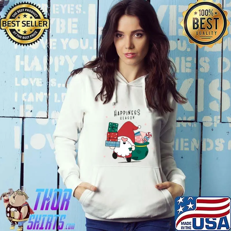Official heppiness Season - Merry Christmas - Happy New Year - Gnome Premium T-Shirt