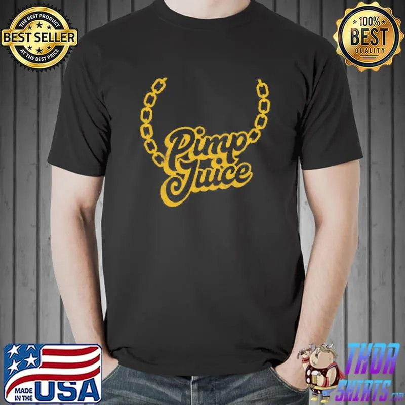Official Hip Hop Rap Costume Pimp Juice Short Shirt Unisex