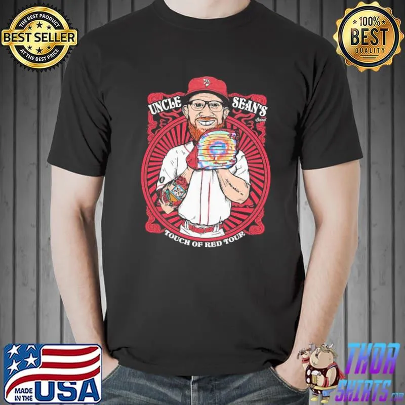 Official hot Uncle Seans Band Touch Of Red Tour Shirt