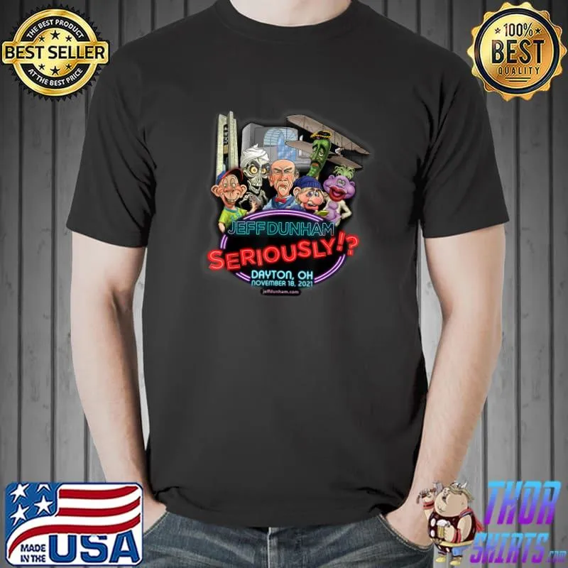 Official Jeff Dunham Dayton, OH T-Shirt