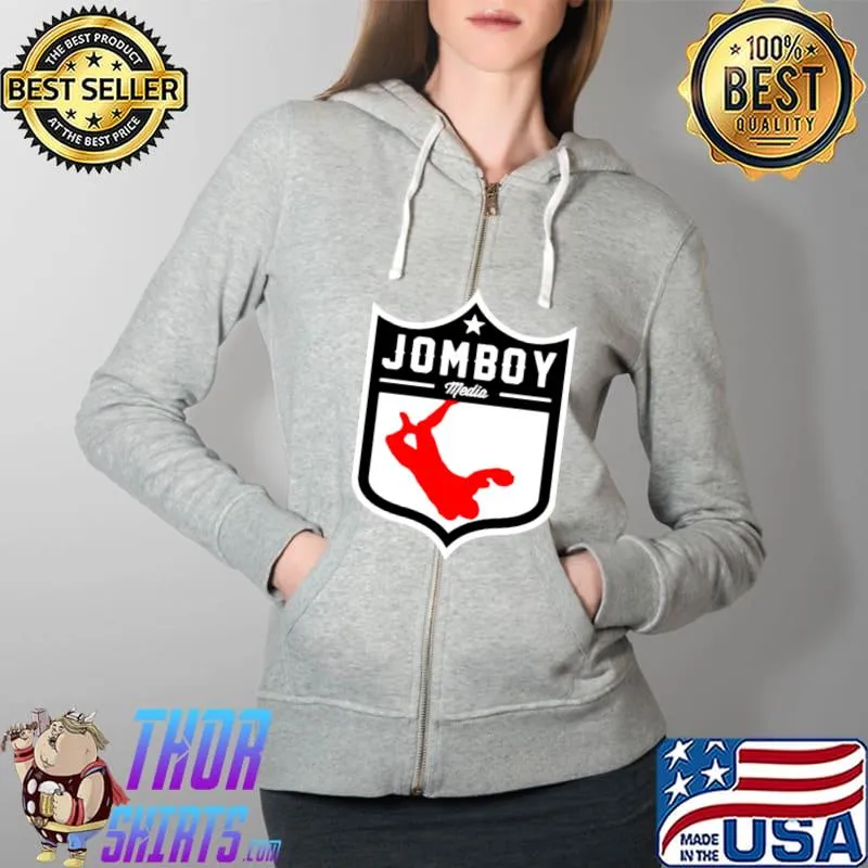 Official Jomboy Media Thicc Six Full Zip Hooded