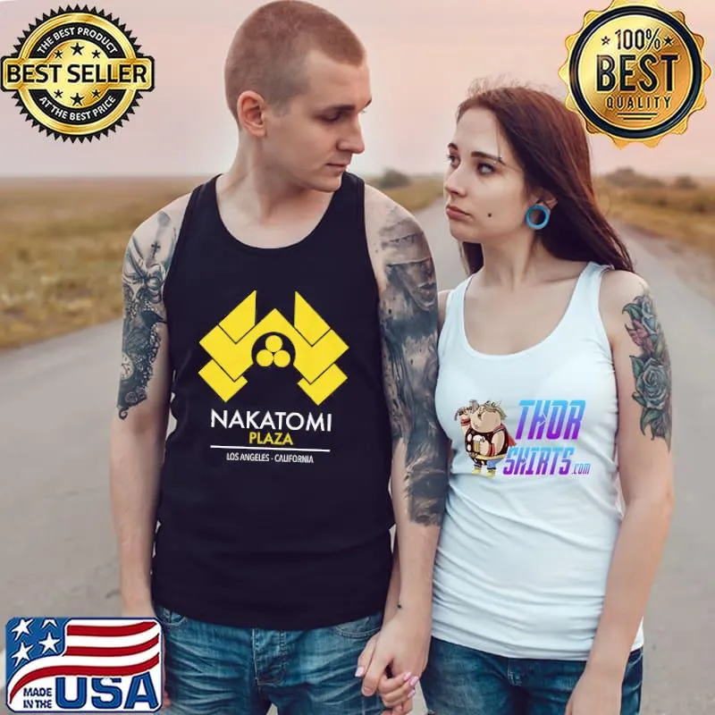 Official Nakatomi Plaza Los Angeles California Shirt Tank Top