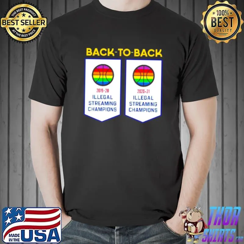 Official Original basketball Illegal Streaming Champs back to back Unisex