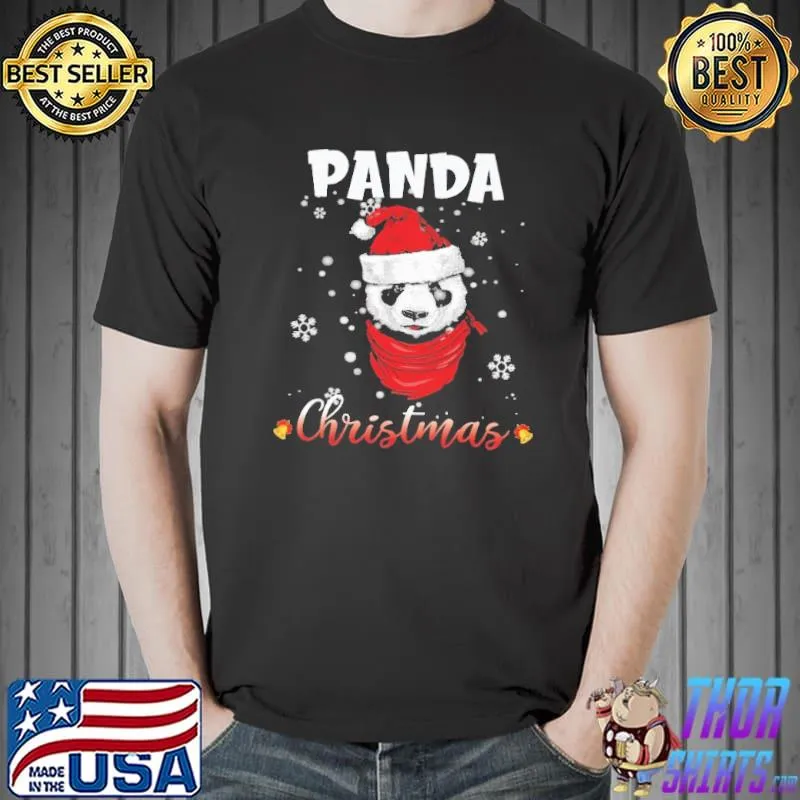 Official panda Christmas Shirt Unisex