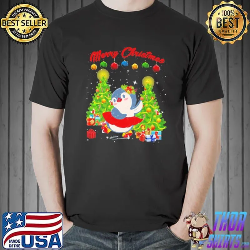 Official penguin Dancing at Christmas Shirt Unisex