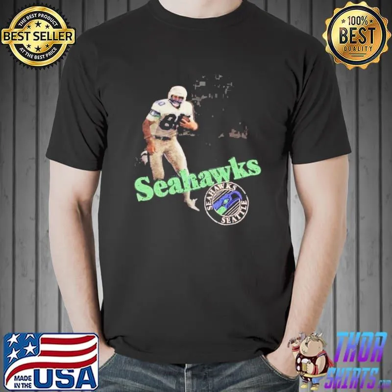 Official Seahawks Steve Largent Vintage Shirt Unisex