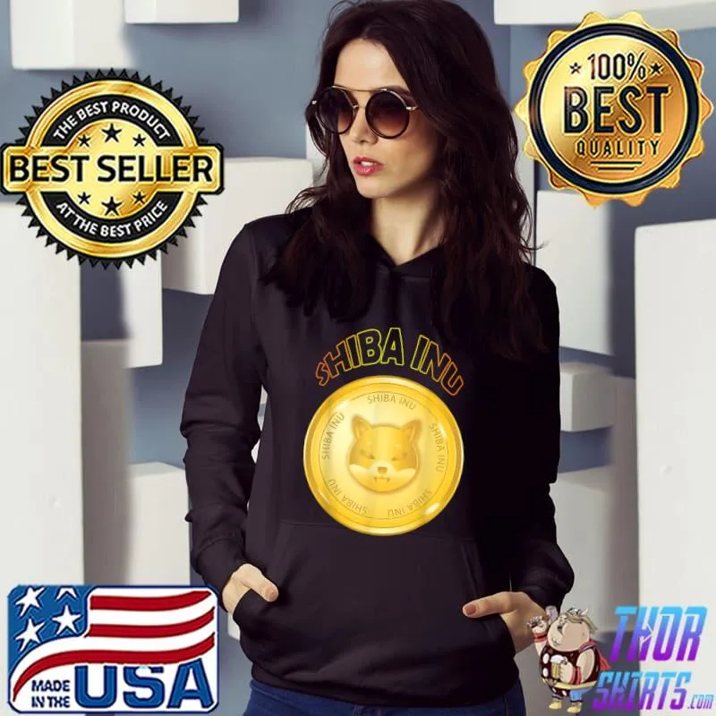 Official shiba Inu logo crypto token to the moon T-Shirt