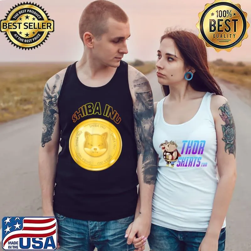 Official shiba Inu logo crypto token to the moon T-Shirt Tank Top