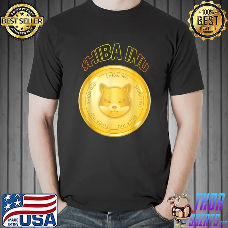 Official shiba Inu logo crypto token to the moon T-Shirt Unisex