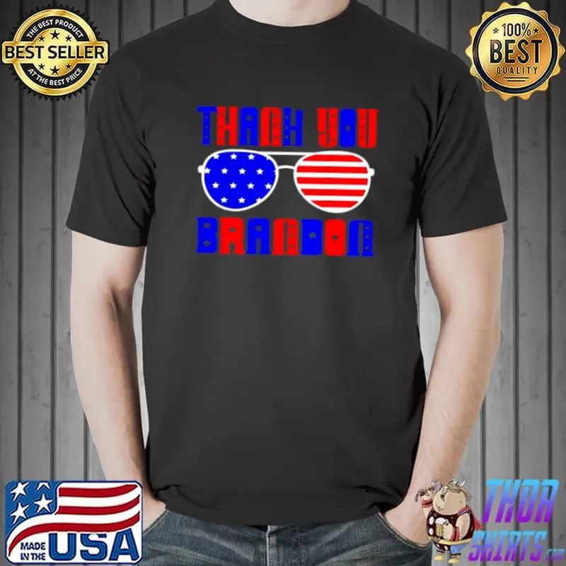 Official Thank You Brandon Sunglasses Unisex