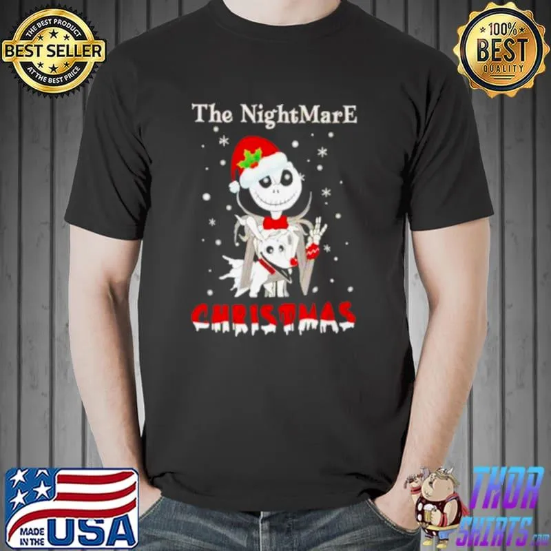 Official The Nightmare Jack Skellington Christmas shirt