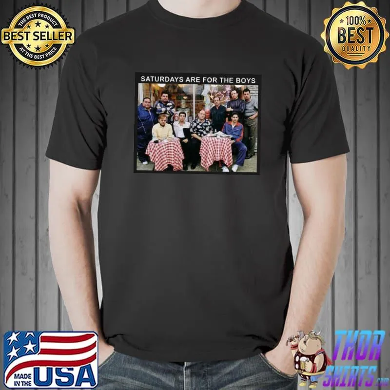Official The Sopranos Saturdays Are For The Boys Shirt Unisex