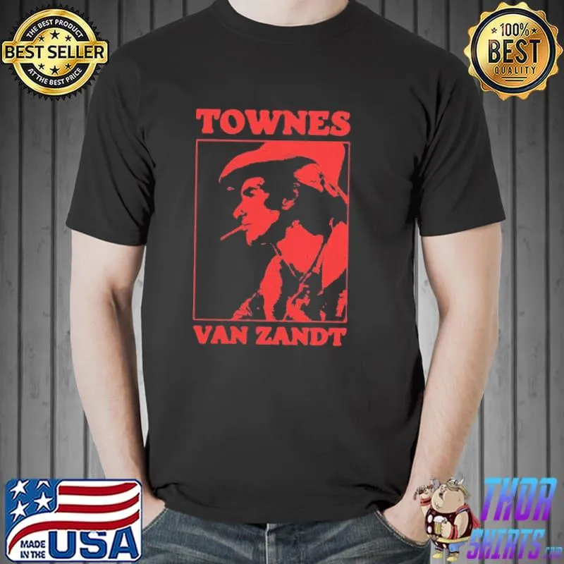 Official Townes Van Zandt Shirt Unisex