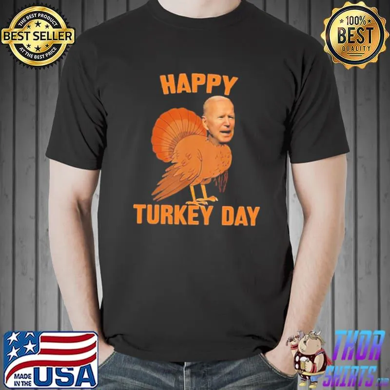 Official Turkey Biden happy Turkey Day Thanksgiving Unisex