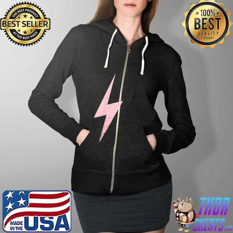 Official Verdant Virtue Lightning Bolt Tee T Shirt Full Zip Hooded