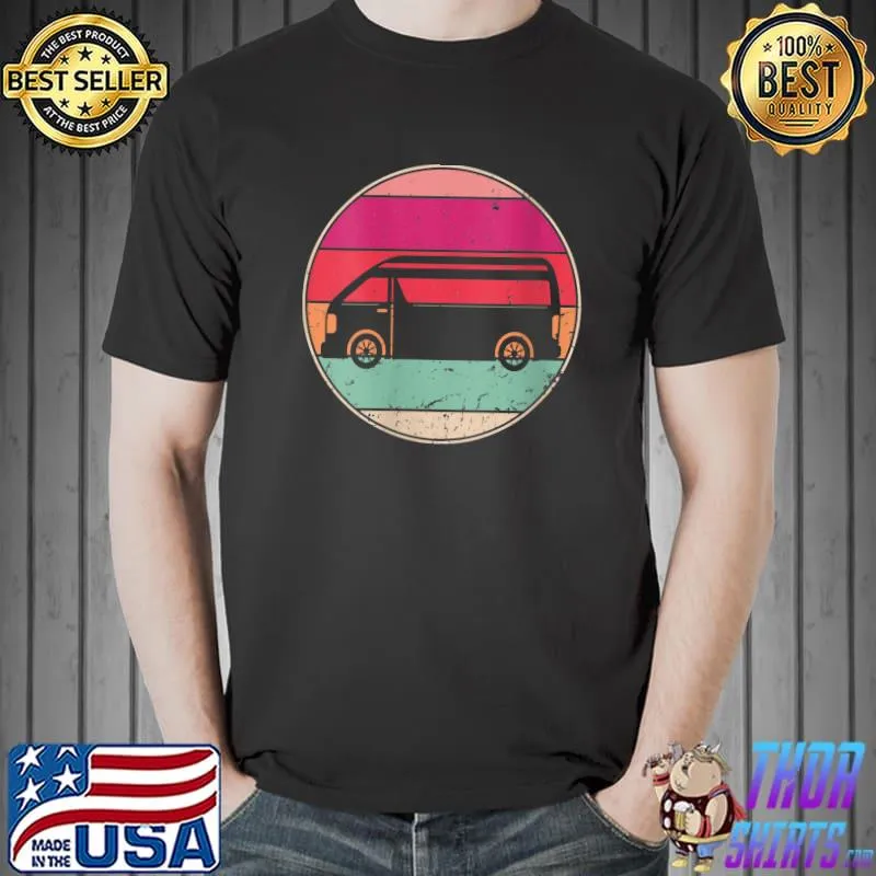 Official vintage Car Retro Car Silhouette Automotive Lover 60s 70s T-Shirt Unisex