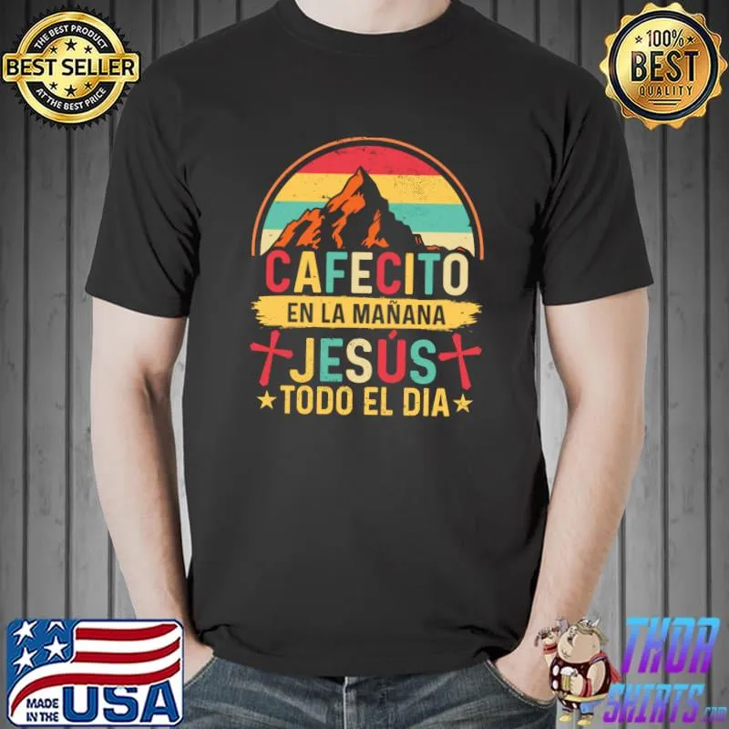 Original camisetas Cristianas En Espanol Con Frases Cristiana Jesus T-s Unisex