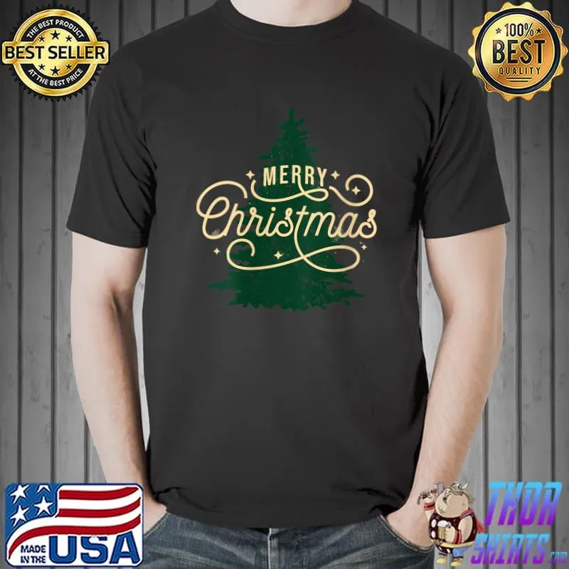 Original christmas Tree Merry Christmas Christmas X-mas T-Shirt Unisex