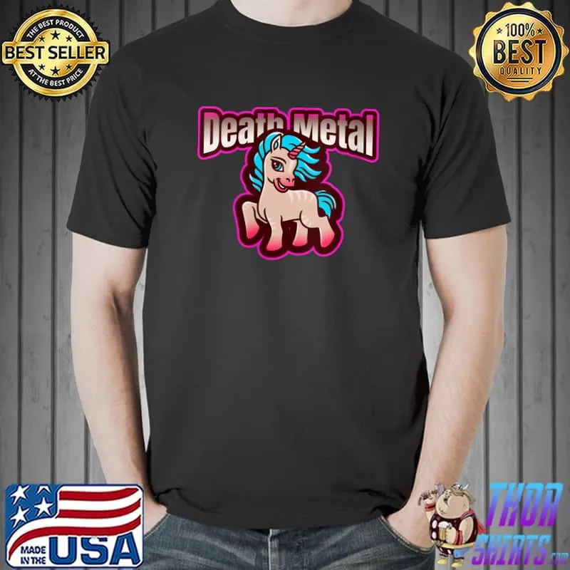 Original Death Metal Unicorn T- Unisex