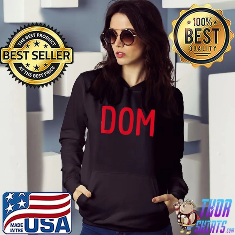 Original dOM - Dominican Three Part Design - Dominican Flag Part 1 T-Shirt