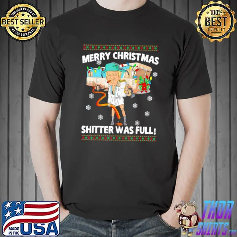 Original Donald Trump Vacations Xmas 1989 Camper Christmas T Shirt Unisex