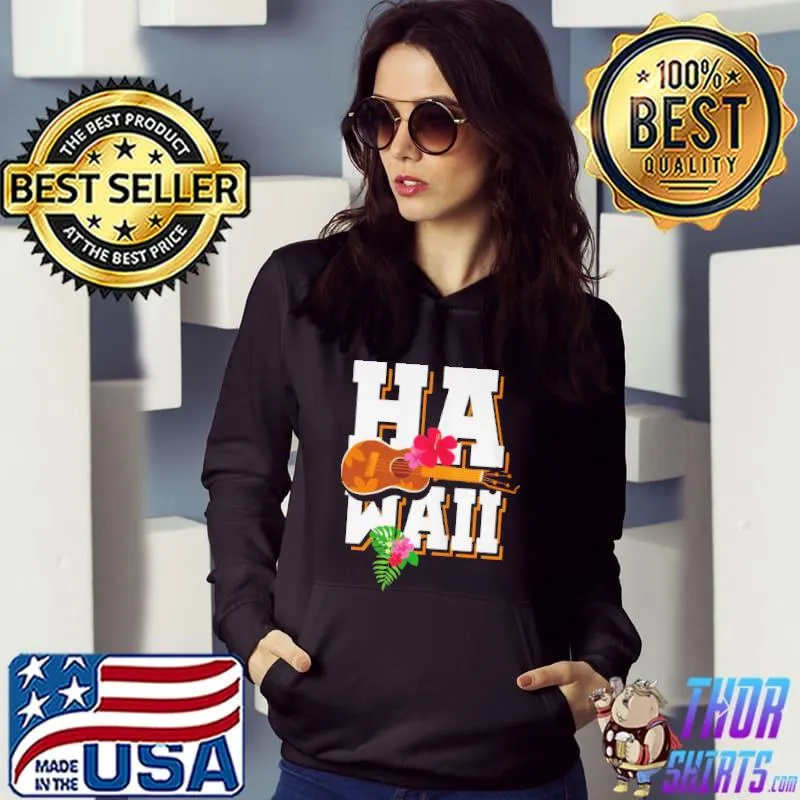 Original Floral ukulele guitar hawaiI music flower uke ukulele shirt