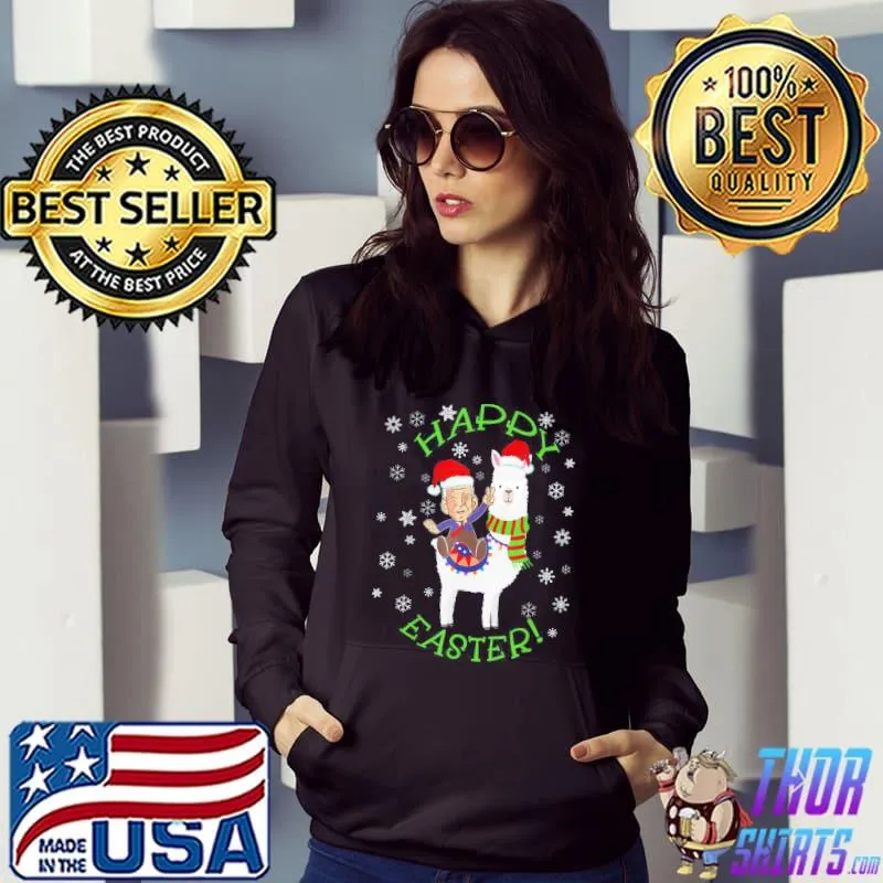 Original Happy Easter Joe Biden ugly Confused christmas sweater T-Shirt