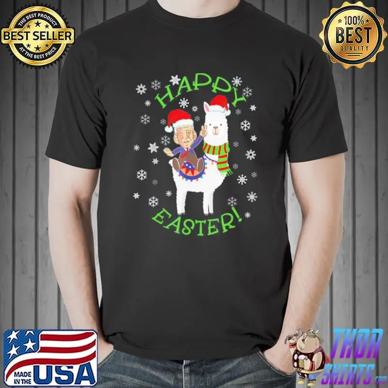 Original Happy Easter Joe Biden ugly Confused christmas sweater T-Shirt Unisex
