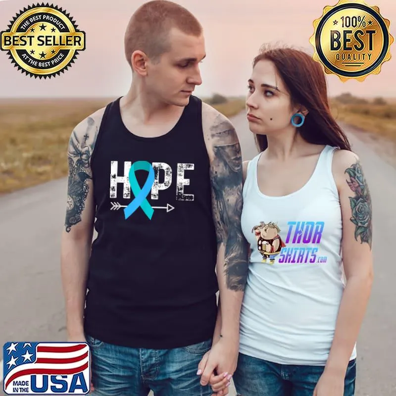 Original hope Diabetes Blue Ribbon Tee November Diabetes Awareness T-Shirt Tank Top
