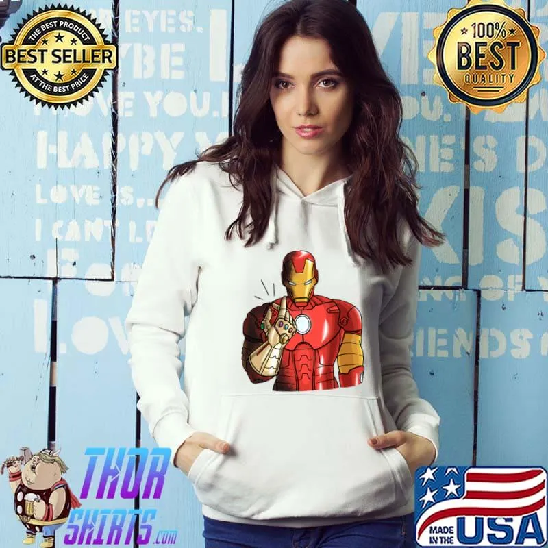 Original incredible Hero Fights Shirt Funny Superhero Finger Snap T-shirt