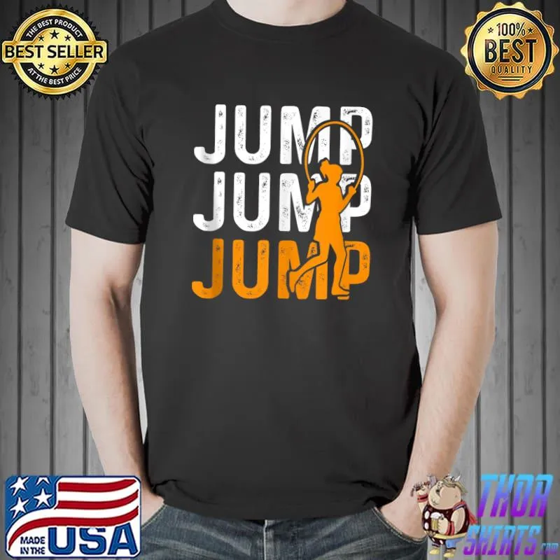 Original jump Rope Skipping Jumping Roping Workout T-Shirt Unisex